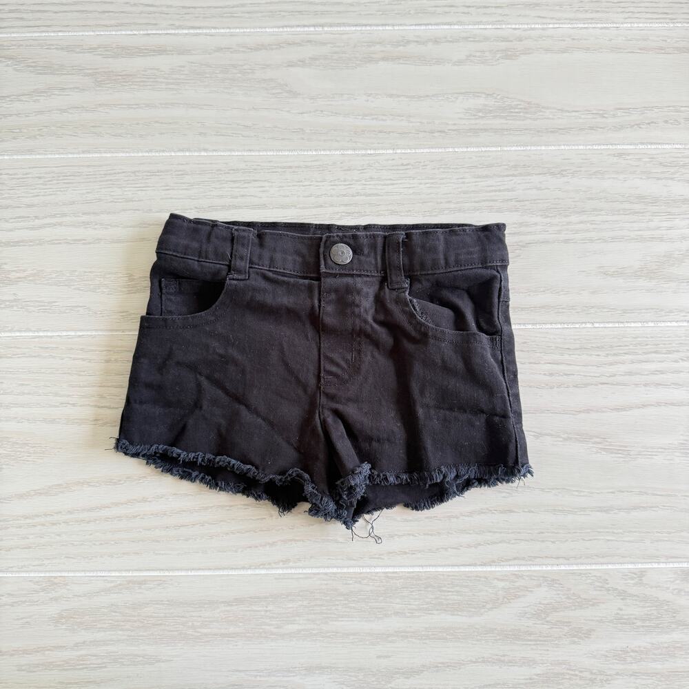 Garanaimls Toddler Girl's Black Shorts Size 5T